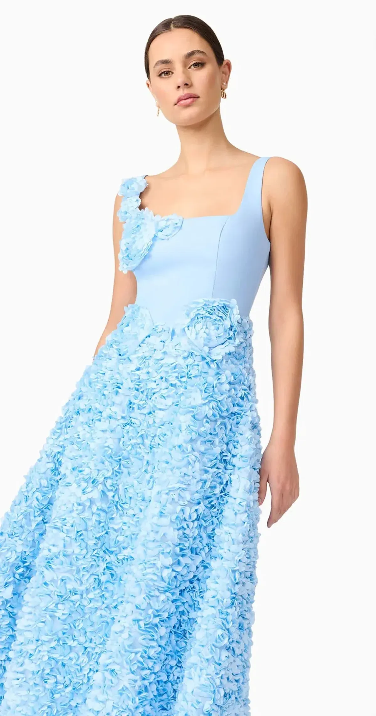 Elliatt- Kaia Floral Maxi Dress- Blue- Size XL - Image 5