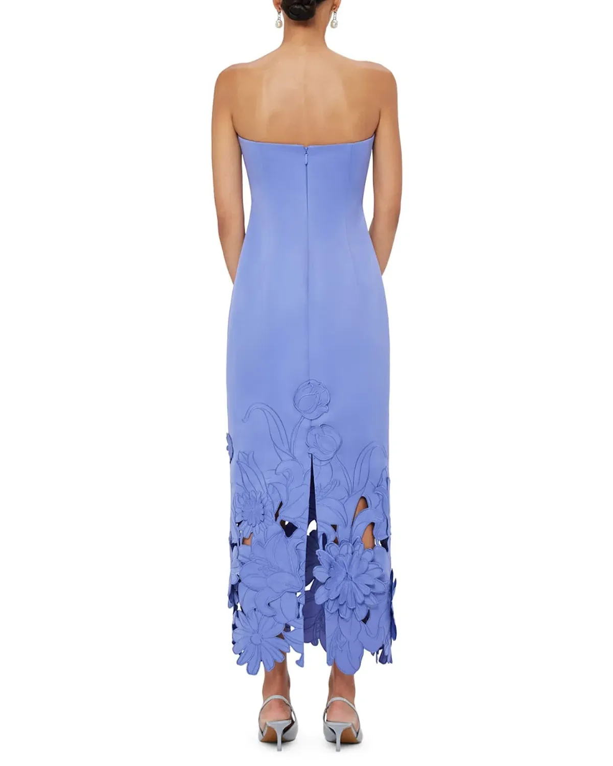 Leo Lin Rayna Applique Bustier Dress - Image 3