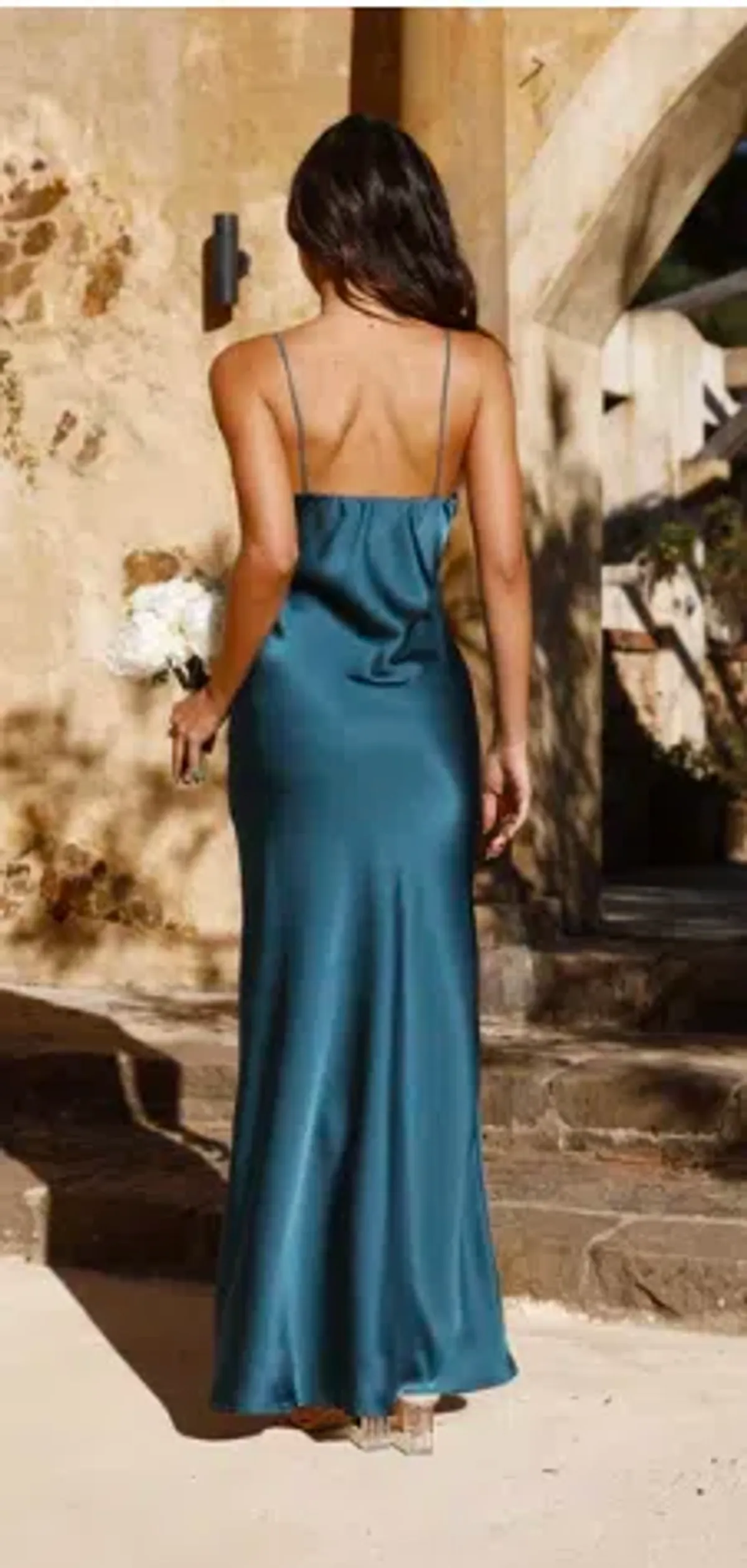 Ziah Maxi Dress Teal - Billy J - Image 2
