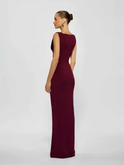 Effie Kats reversible Faith Dress - Black Cherry for rent on The Volte - image 3