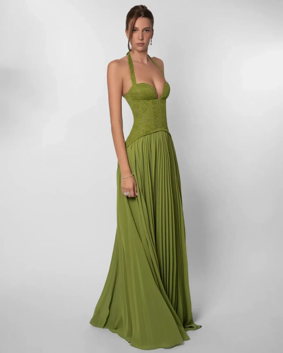 Fenity Gaia Dress Green Size S / AU 8 - Image 1