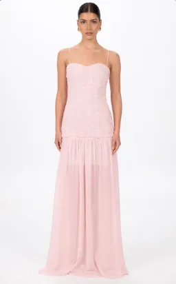 Jefrei Sei / She is Olla Renata Dress in Baby Pink Size M for rent on The Volte - image 2