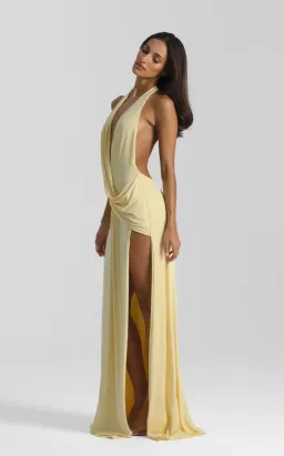WINONA GOWN LEMON NATALIE ROLT for rent on The Volte - image 2
