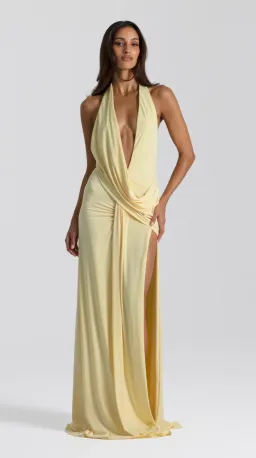 WINONA GOWN LEMON NATALIE ROLT for rent on The Volte - image 1