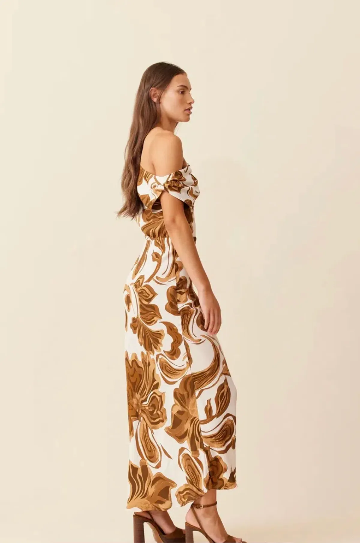 RUBY Melon Maxi Dress Size 8 - Image 2