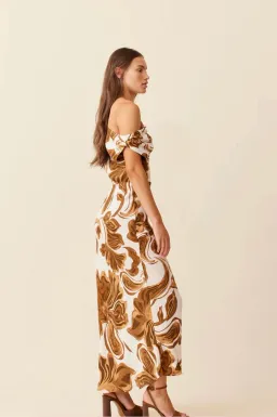 RUBY Melon Maxi Dress Size 8 for rent on The Volte - image 2