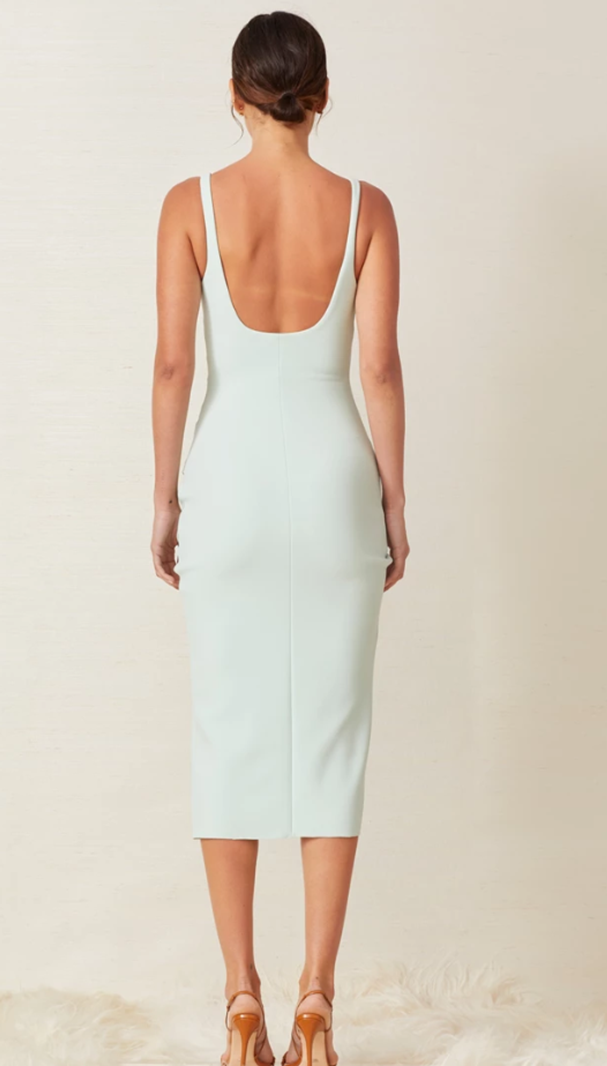 Bec & Bridge Karina Midi Dress Mint - Image 2