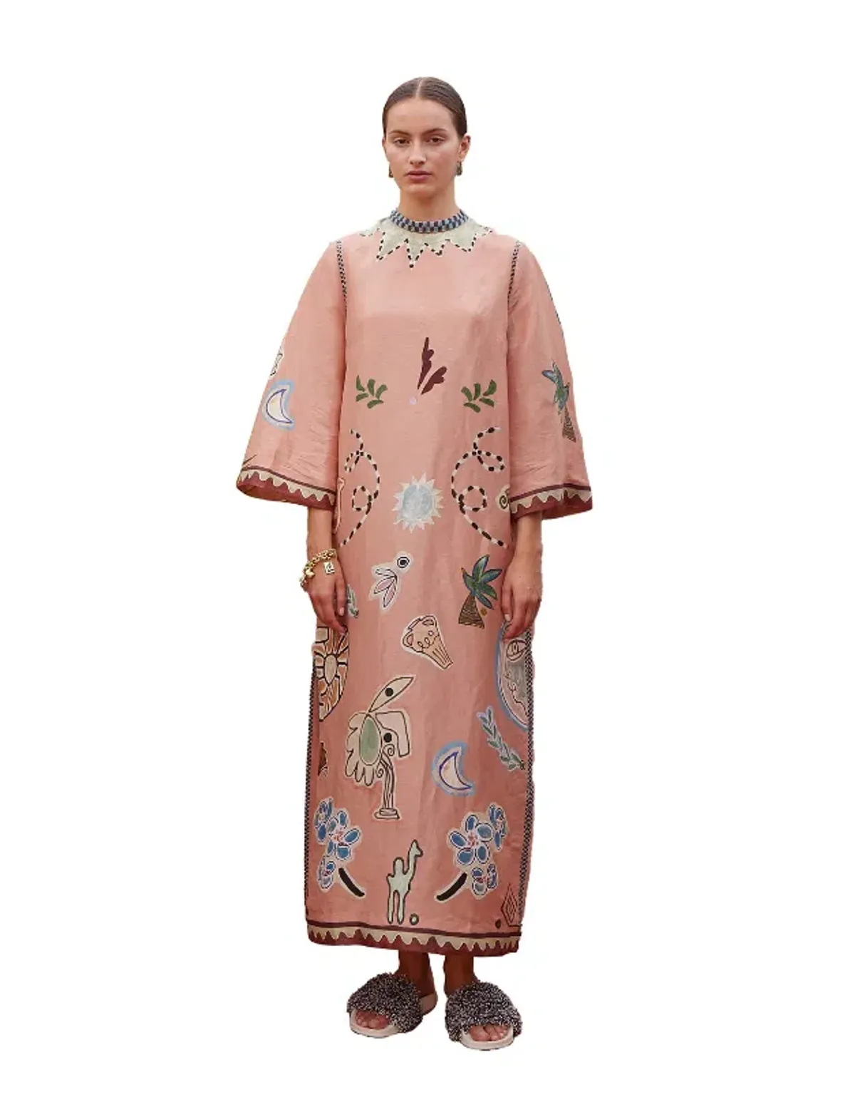 ALEMAIS LAURENCE MIDI DRESS SIZE 8 - Image 4
