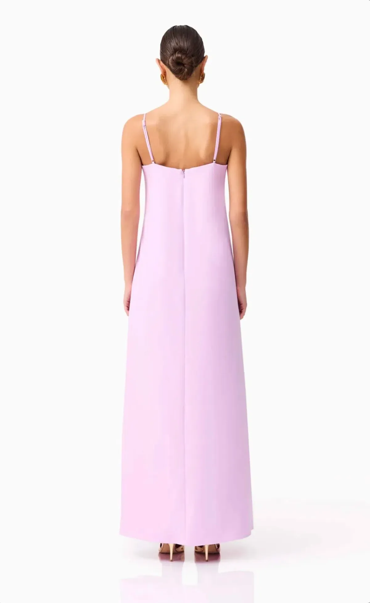 Elliatt Buttercup Embroidered Maxi Dress in Purple Size XS - Image 4