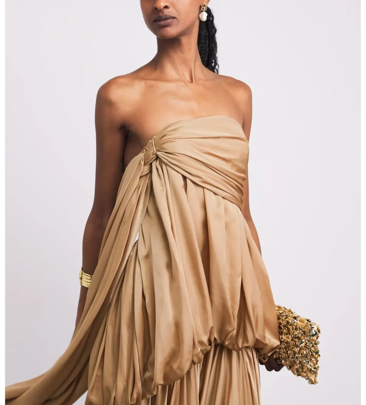Zimmermann Alchemy Billow Maxi Dress in Champagne Size 1/AU10 - Image 2