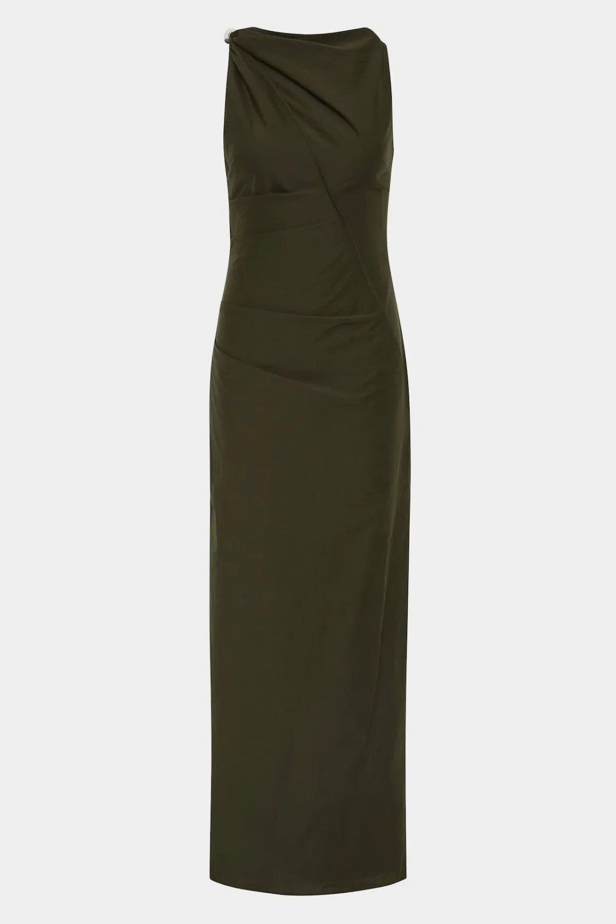Sir the Label Sorel Maxi Dress in Dark Olive Size 3 / AU 12 - Image 5