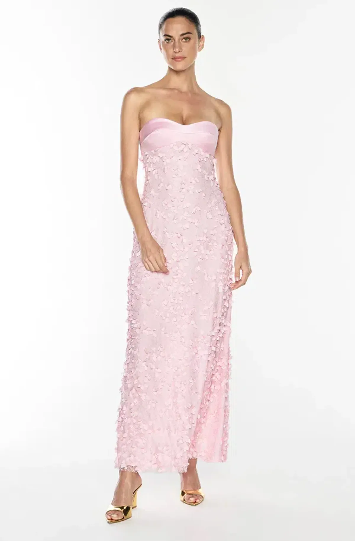 ENCHANTMENT BALCONETTE DRESS | PETAL PINK - SIZE 10 - Image 1