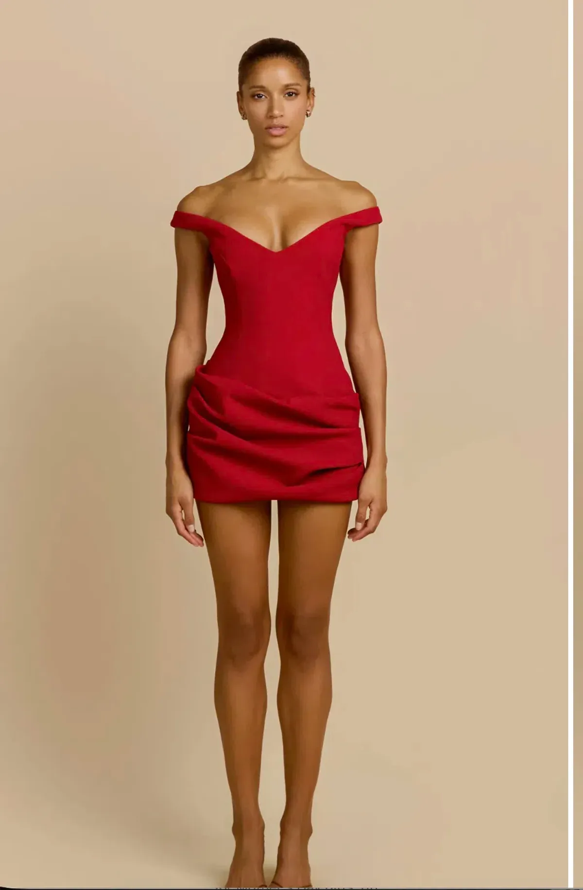Avery Dress Red - Image 1