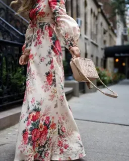  Zimmermann Laelia High Neck Dress Size 2 / AU 12 for rent on The Volte - image 5