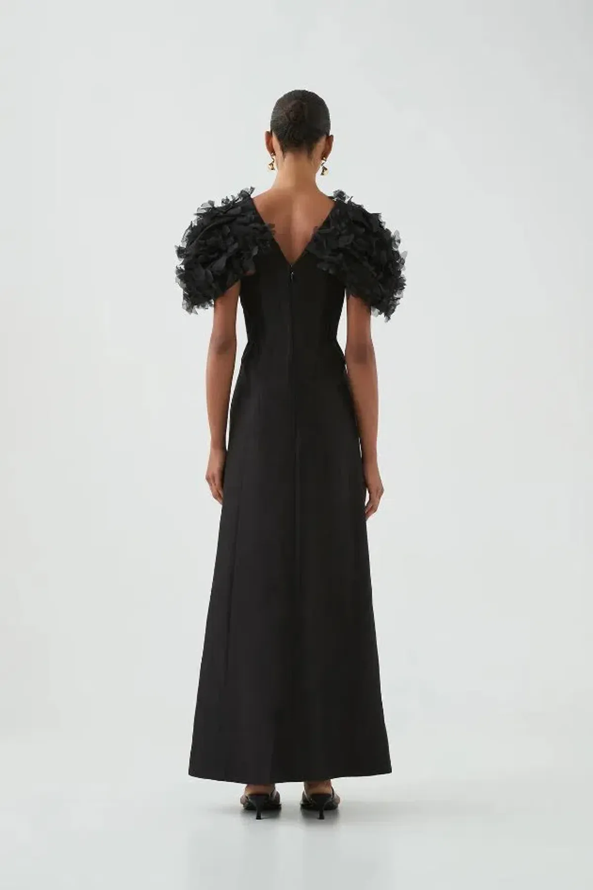 🖤 BRAND NEW AJE Muse Maxi Dress – Black – Size 12 AU Gown 🖤 - Image 2