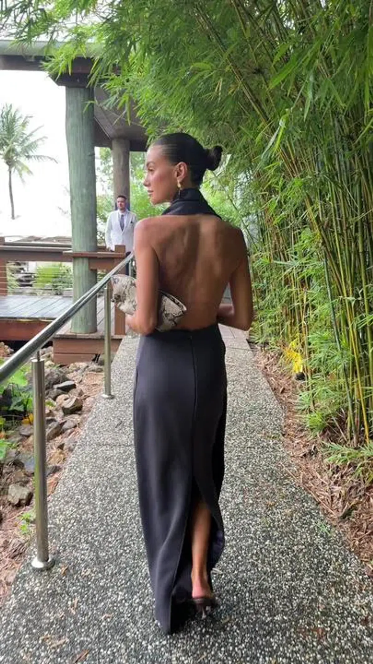 Tojha Dova Dress in Steele XS  - Image 3