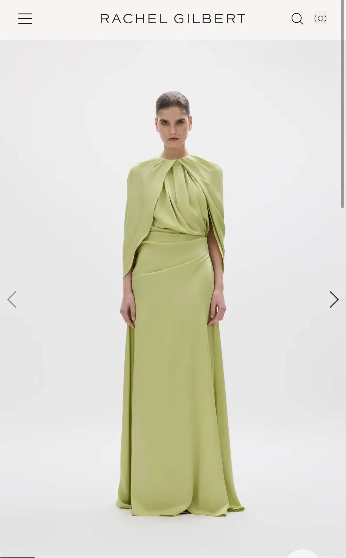 Rachel Gilbert Hallie Gown size 3/ 12 - Image 1