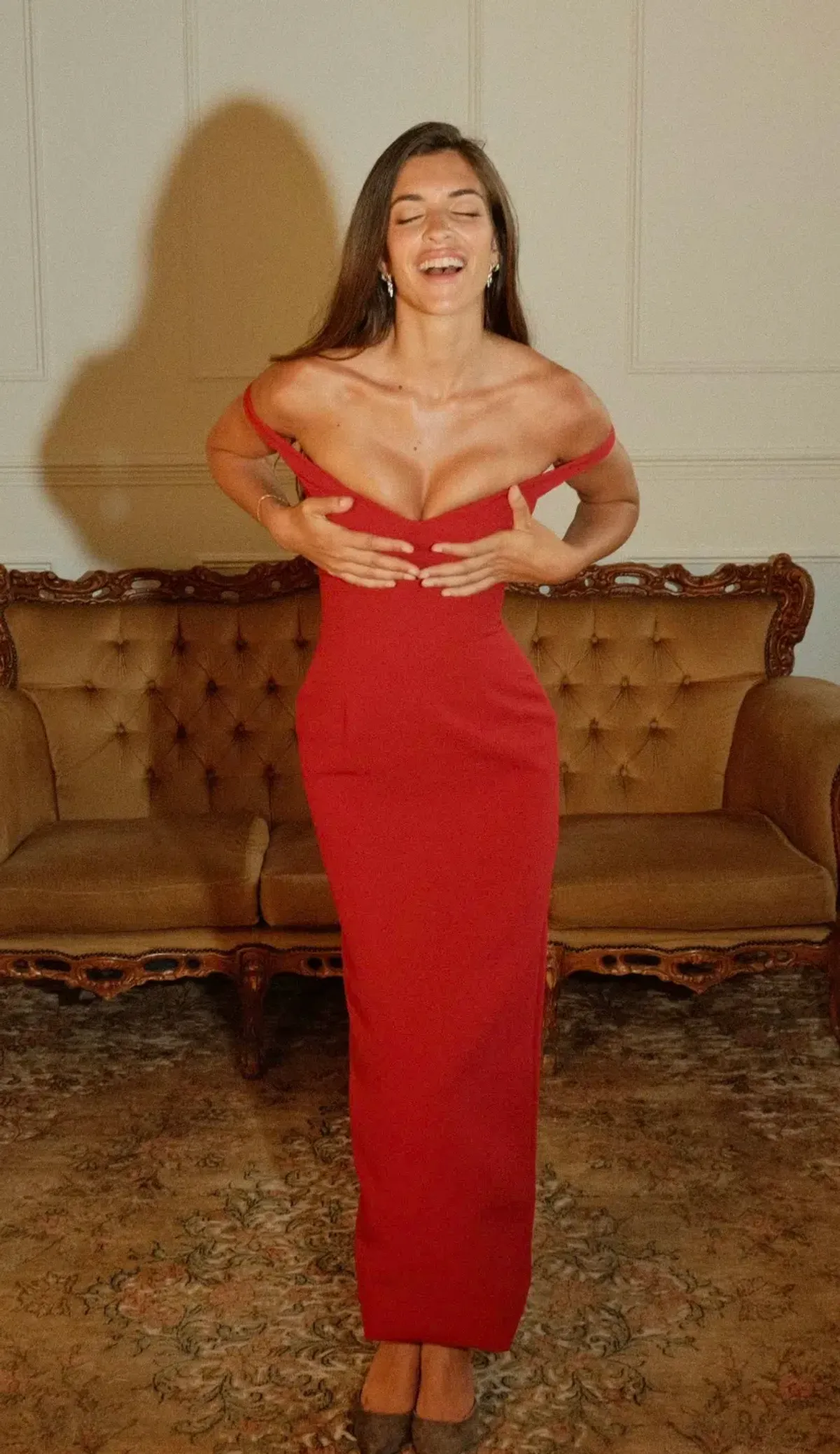 ELLERY DRESS RED - Image 3
