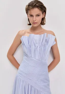 Aje Aquiline Gown Size 12 French Blue for rent on The Volte - image 2
