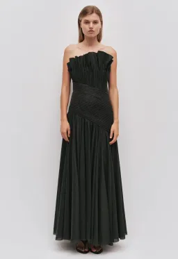 Aje Aquiline Gown Size 16 Hunter Green for rent on The Volte - image 2