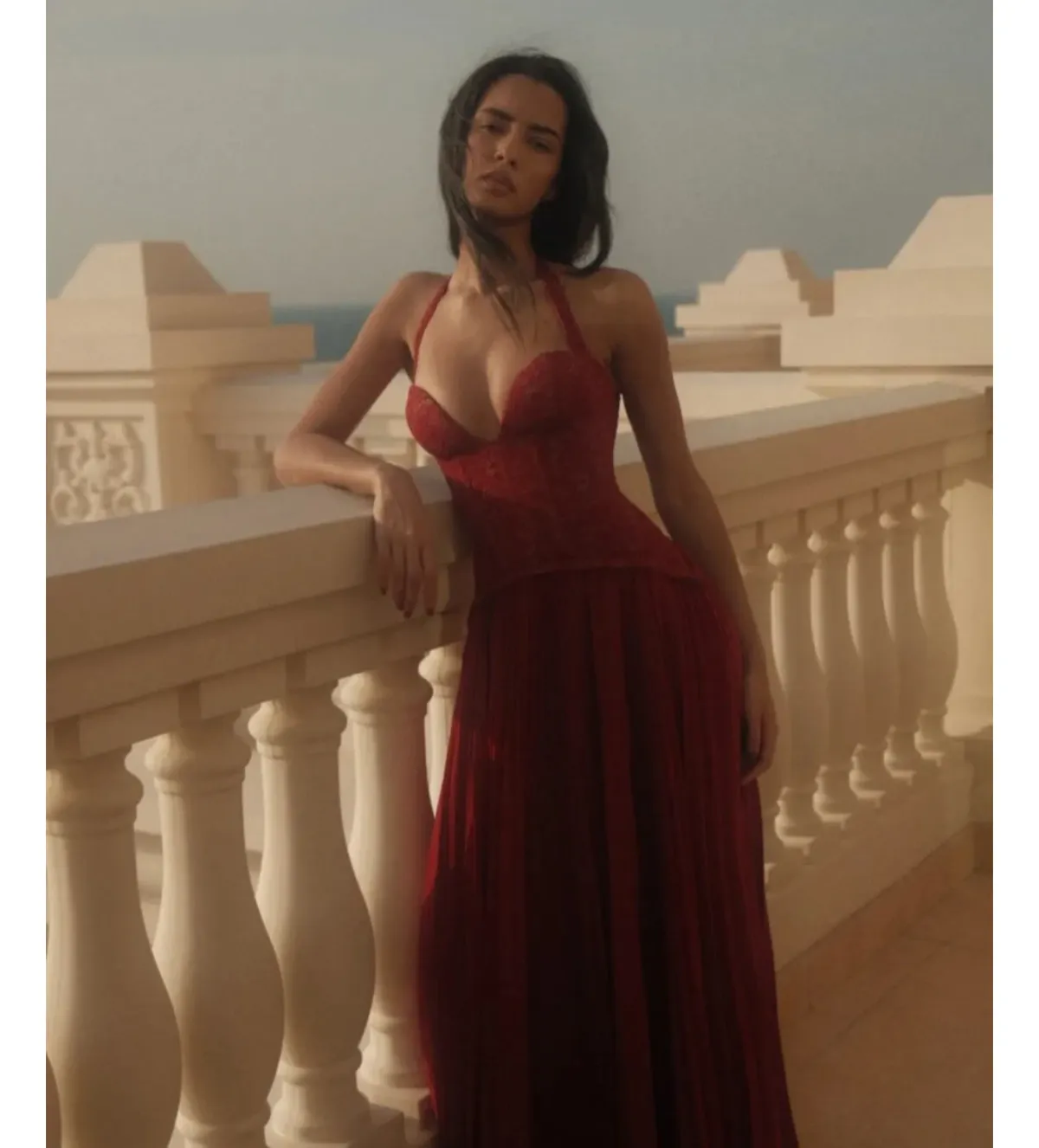Fenity Gaia Maxi Dress Red Size 8 - Image 6