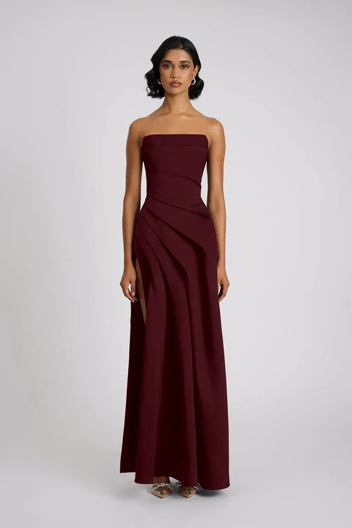 ELIYA THE LABEL Deanna Gown | Wine Size XS - Image 1