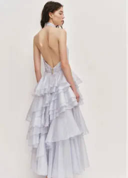 Aje Fayette Gown in French Blue Size 8 for rent on The Volte - image 2