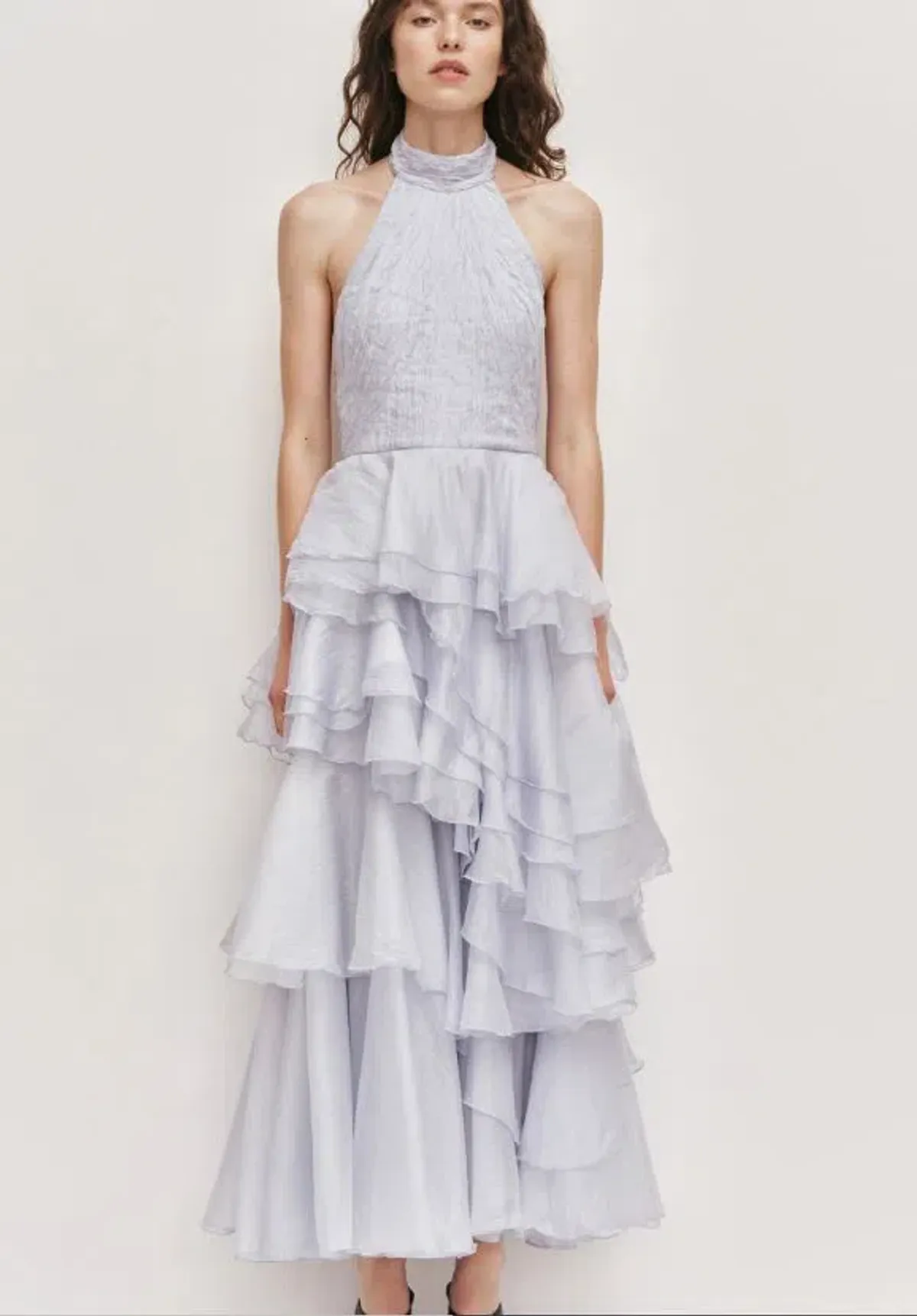 Aje Fayette Gown in French Blue Size 10 - Image 1
