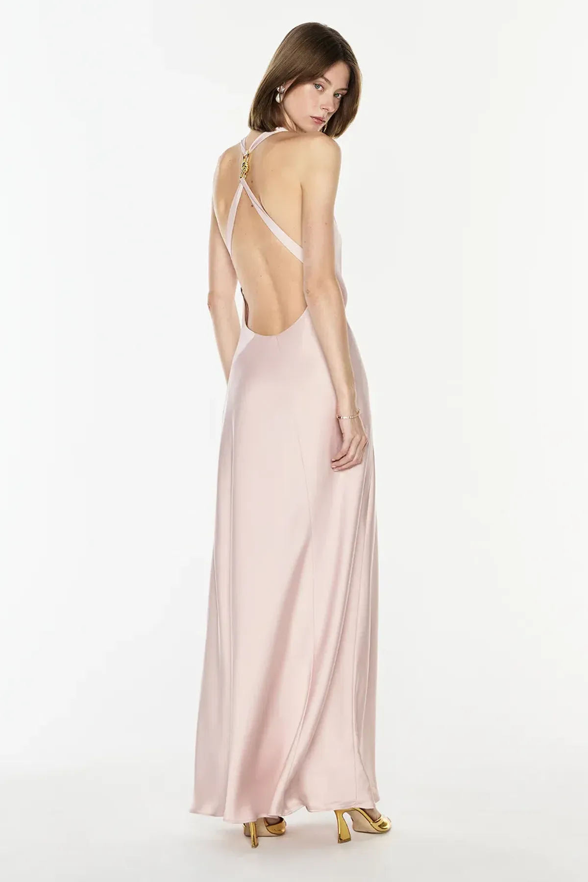 Manning Cartell Charmed Cowl Slip Dress Rose Pink Size 12 - Image 2