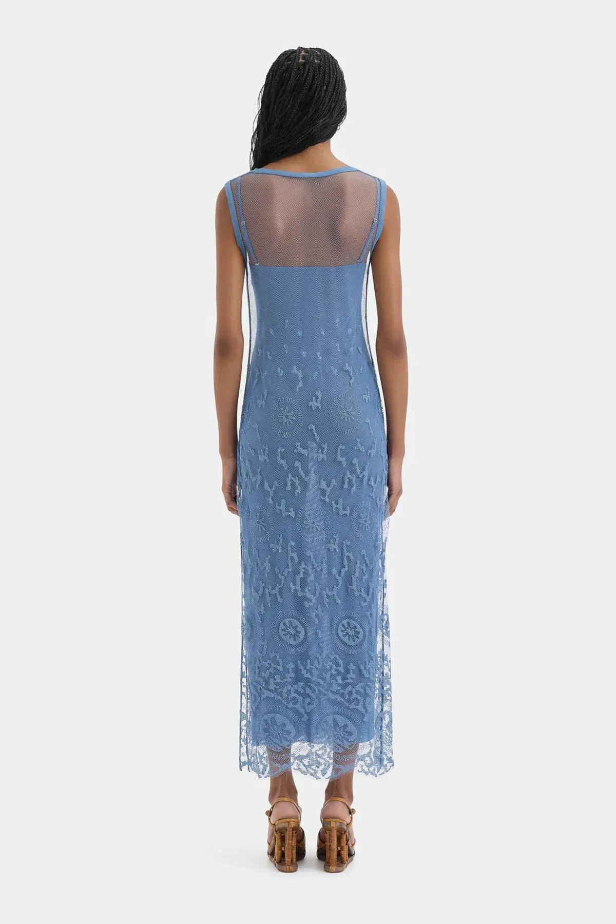 Sir the Label Leif Maxi Dress Sea Blue Size 0 - Image 2