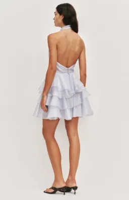 AJE Fayette Mini Dress French blue Size 10 for rent on The Volte - image 2
