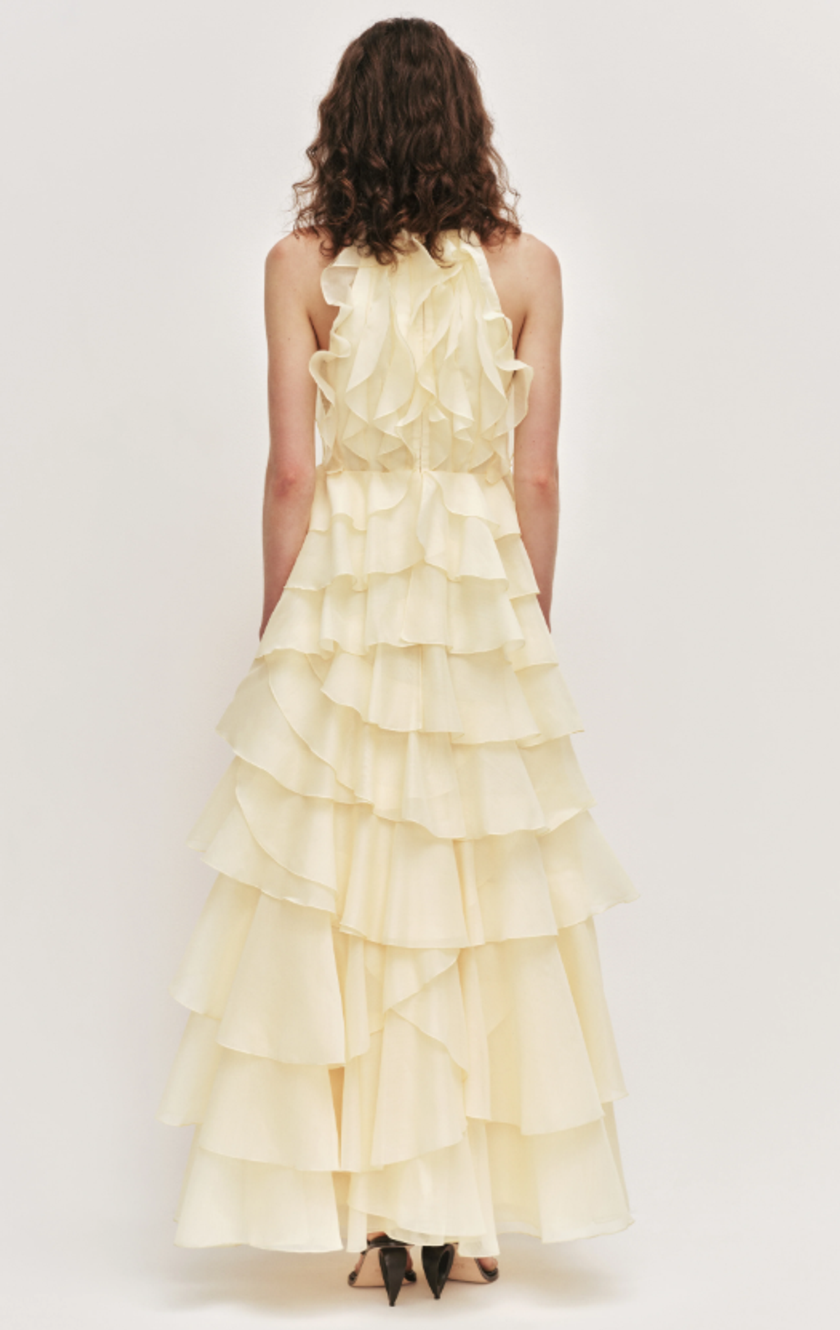 AJE Cleo Gown Butter Size 6 - Image 2