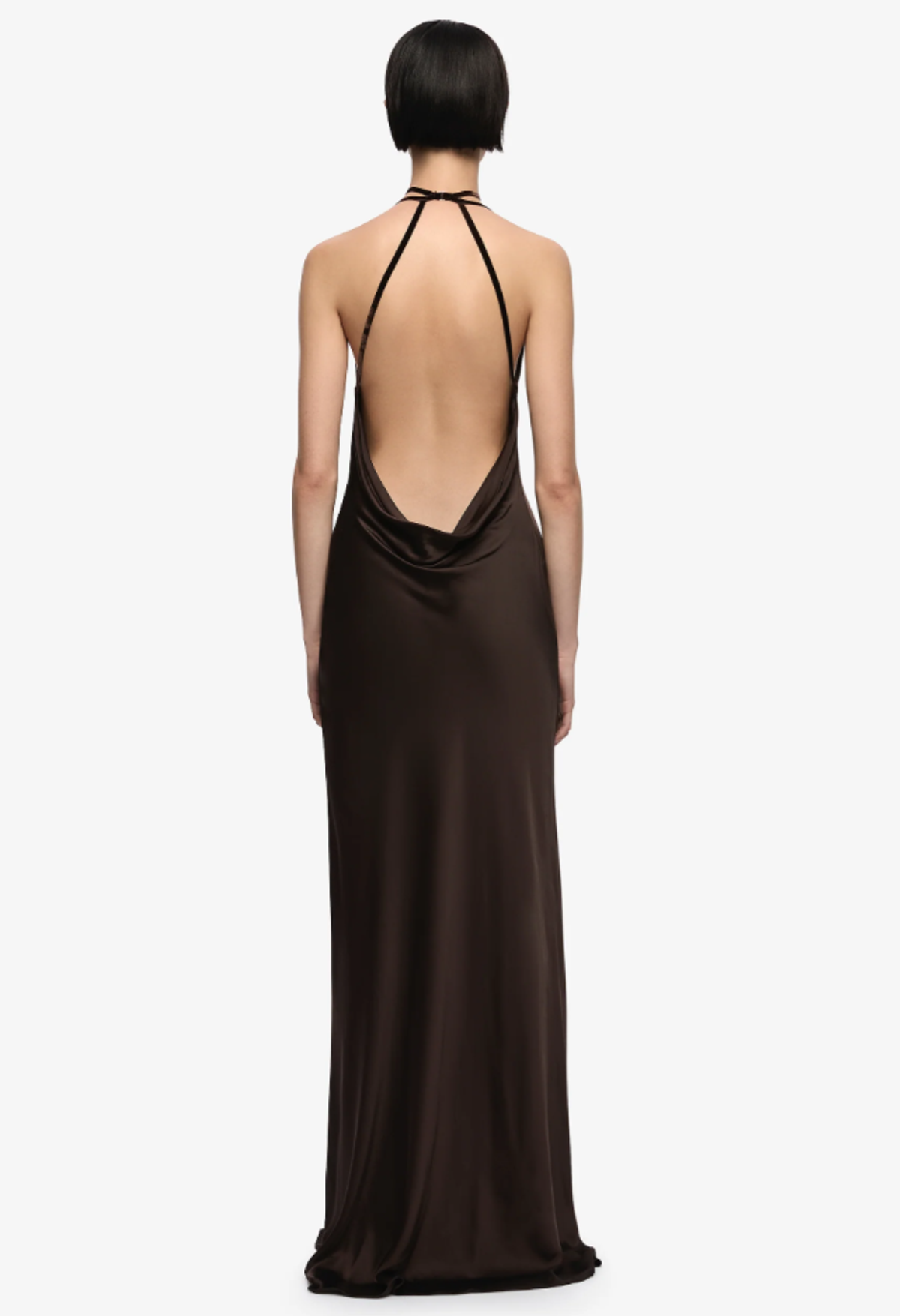 Bec & Bridge ALROSE MAXI DRESS Dark Chocolate Size 8 - Image 2