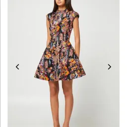Elliatt - Blair Dress - Sequin Floral Multi - Size S for rent on The Volte - image 3