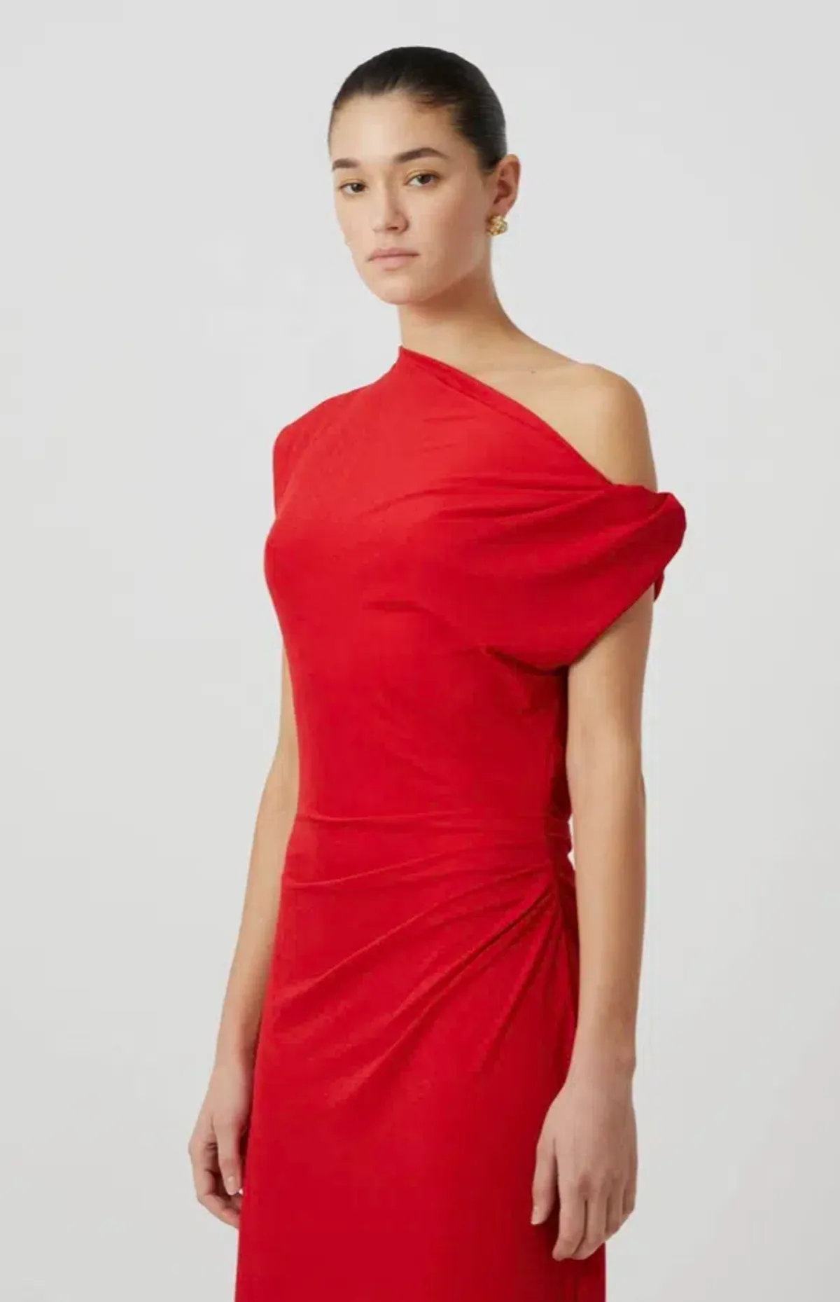 Camilla and Marc Annalise Dress - Red, Size 8 - Image 5