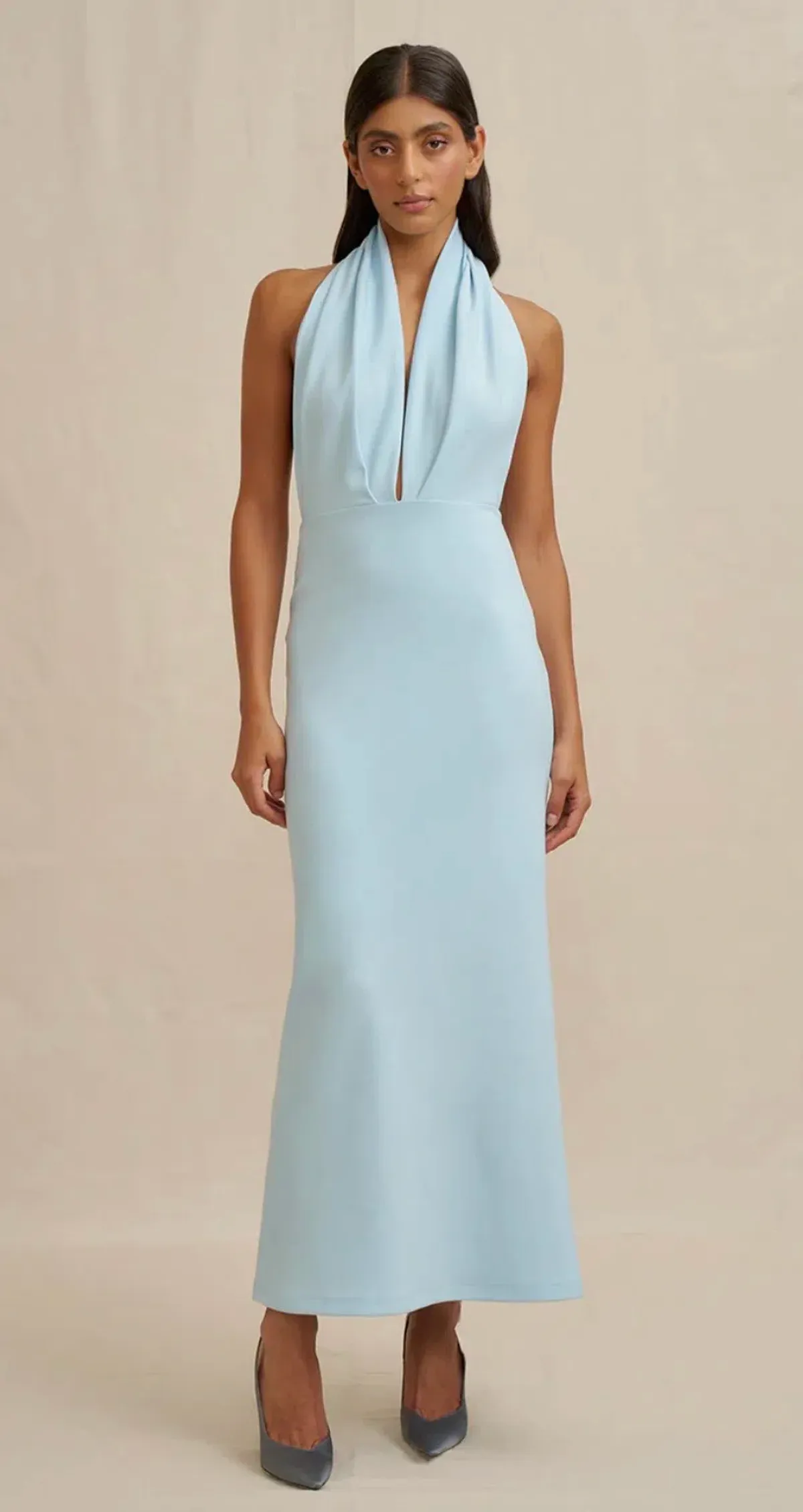 BY JOHNNY IMOGEN HALTER DRESS - Image 1