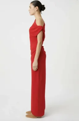 Camilla and Mark Annalise Maxie Dress in Red size 8 for rent on The Volte - image 4