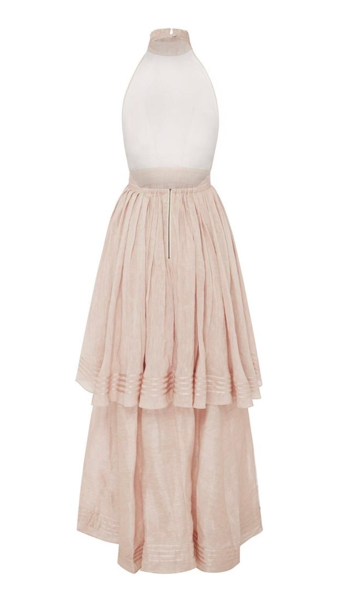 Aje Sienna Dress Blush Size 8 - Image 4