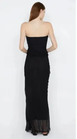 Bec & Bridge Maresca Strapless Dress Black size AU 6 for rent on The Volte - image 3