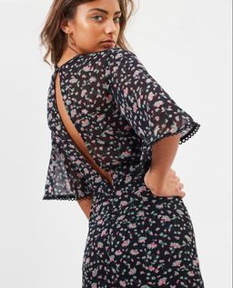 Talulah Unwavering Glamour Midi Dress for rent on The Volte - image 2