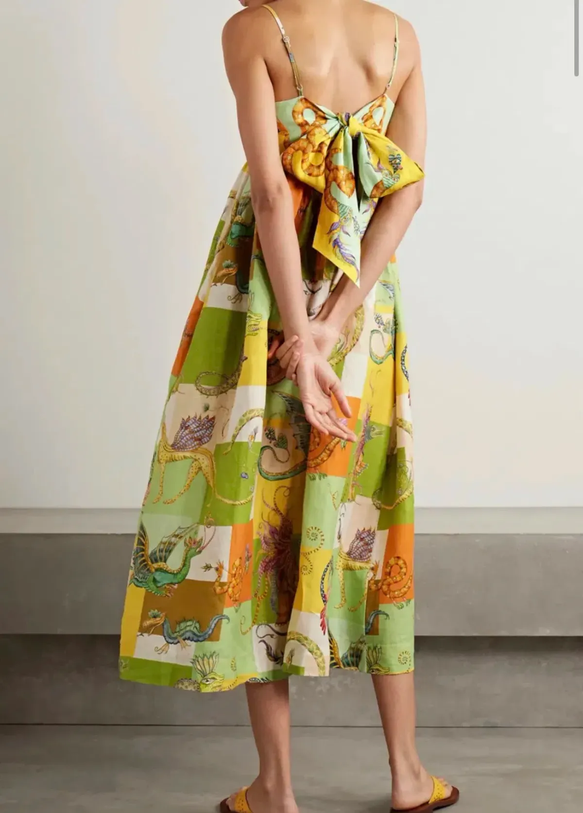 ALEMAIS – Jerome Midi Dress Multi - Size 6 - Image 2
