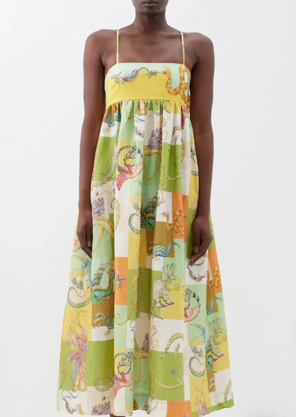 ALEMAIS – Jerome Midi Dress Multi - Size 6 - Image 3