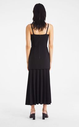 Dion Lee HOOK & EYE PLEAT CREPE DRESS for rent on The Volte - image 2