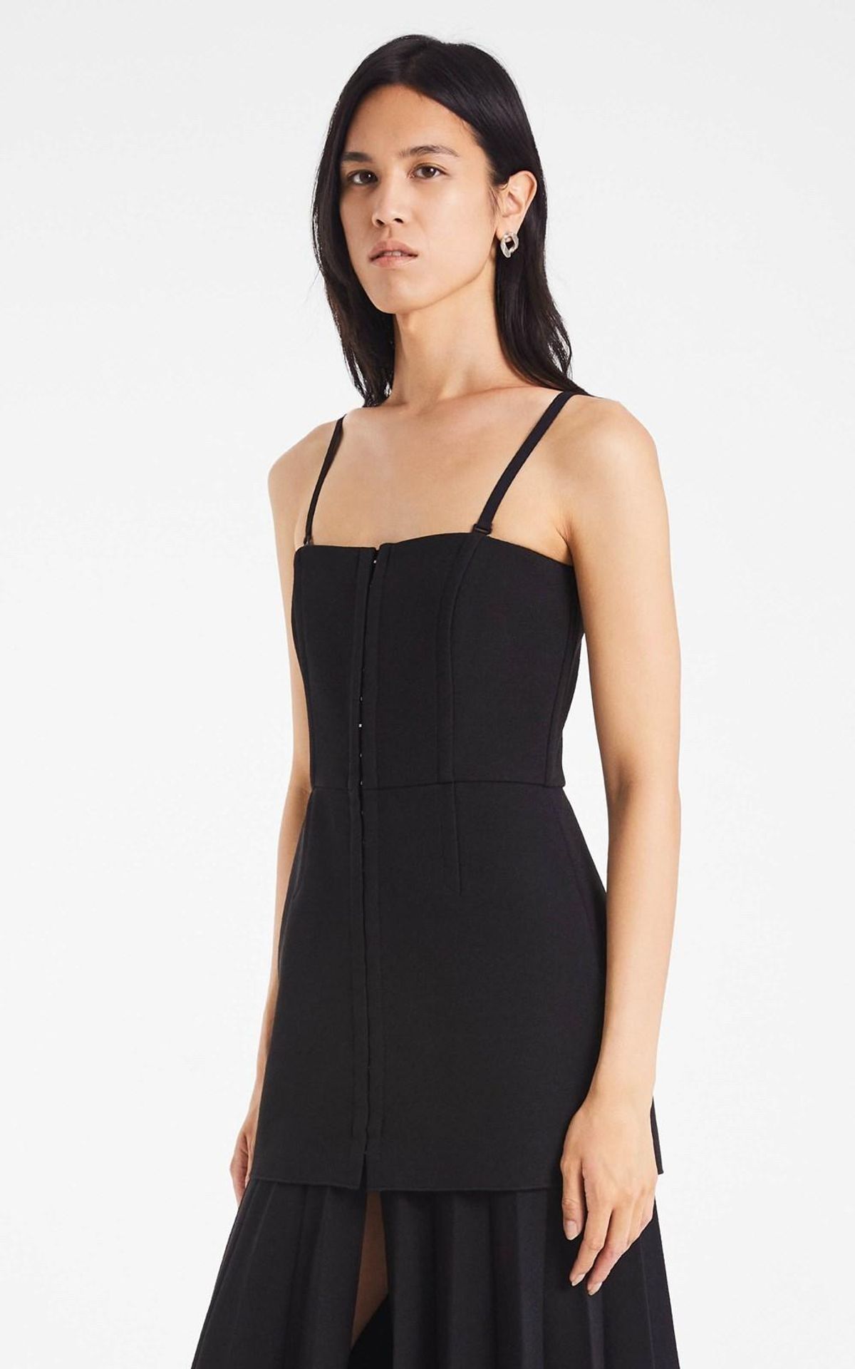 Dion Lee HOOK & EYE PLEAT CREPE DRESS - Image 4