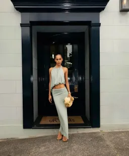BEC + BRIDGE CADENCE RACER MAXI DRESS   Size 6 for rent on The Volte - image 3