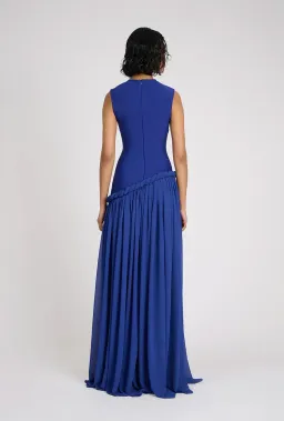 Eliyah the Label Spencer Gown Blue Size S/8 for rent on The Volte - image 3