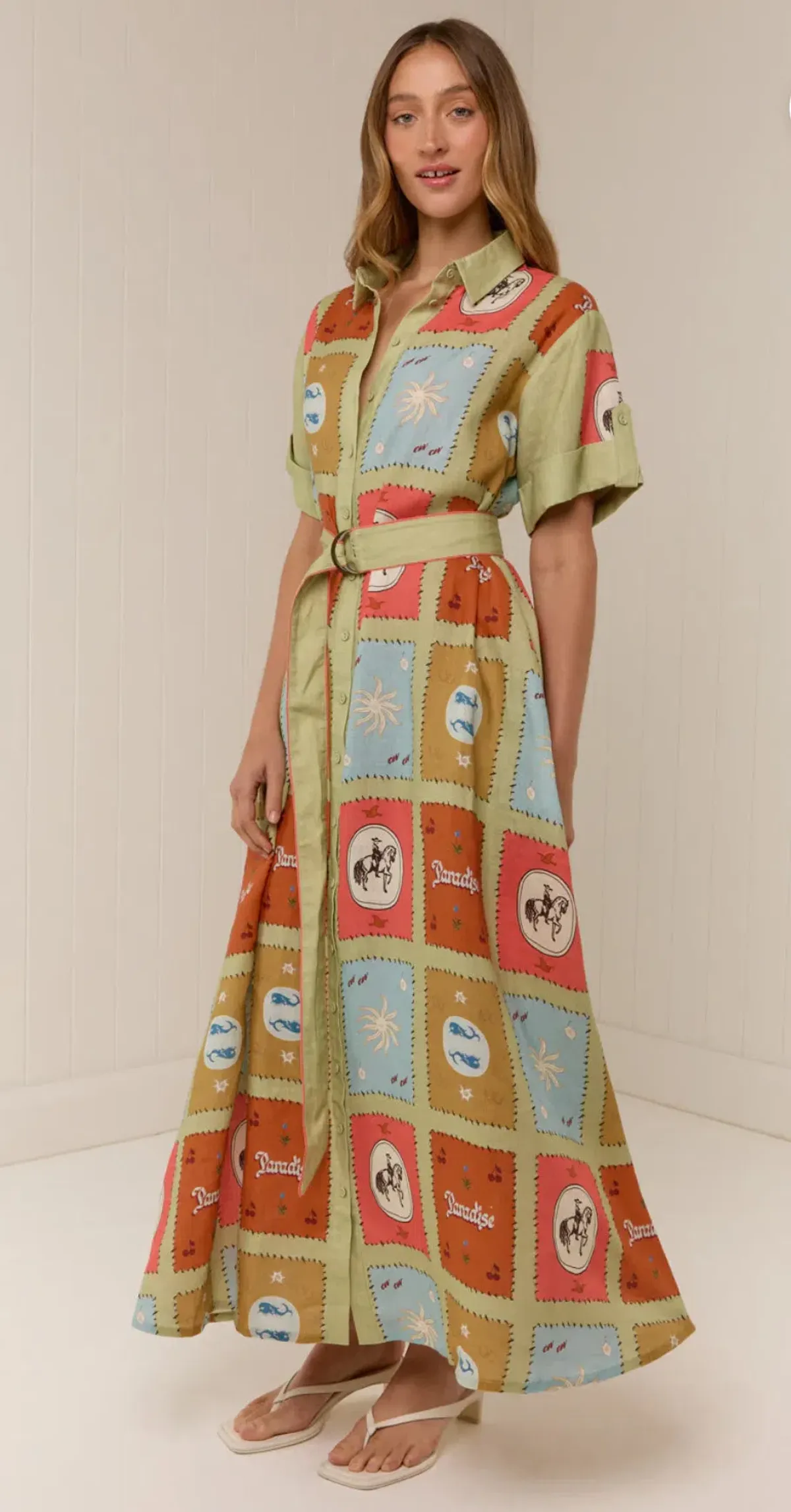 Palm Noosa- Maya Dress- Maya Tile- Size 16 - Image 5