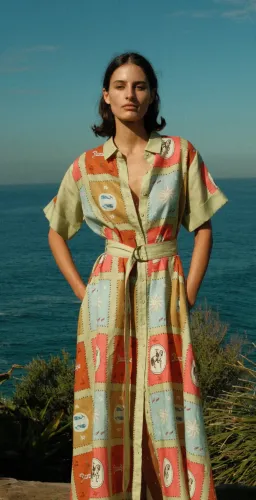 Palm Noosa- Maya Dress- Maya Tile- Size 16 for rent on The Volte - image 3