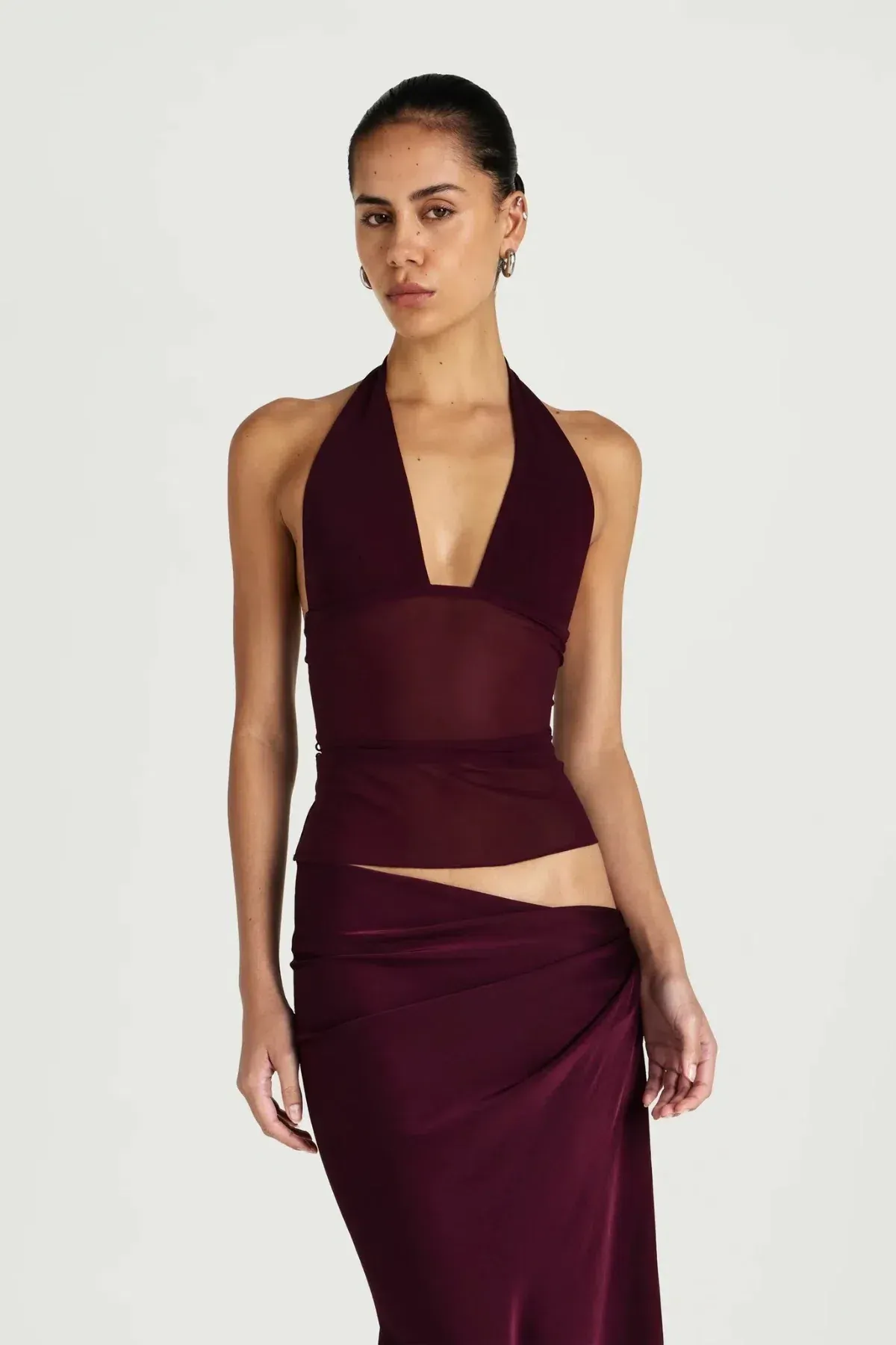 Benni Ira Maxi Dress Grape 8 - Image 2