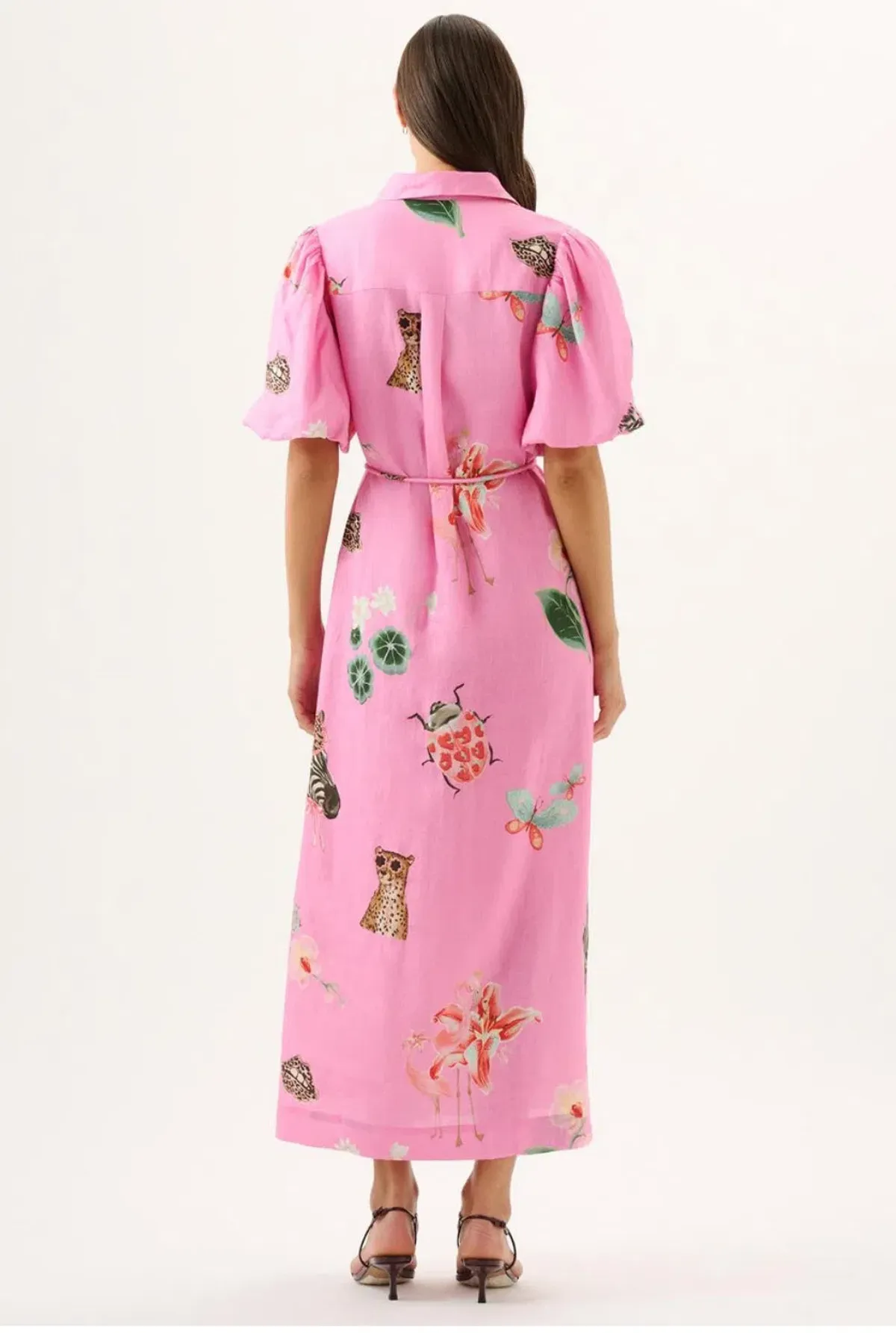 ROAME.- Berkeley Dress- Pink- Size L - Image 4